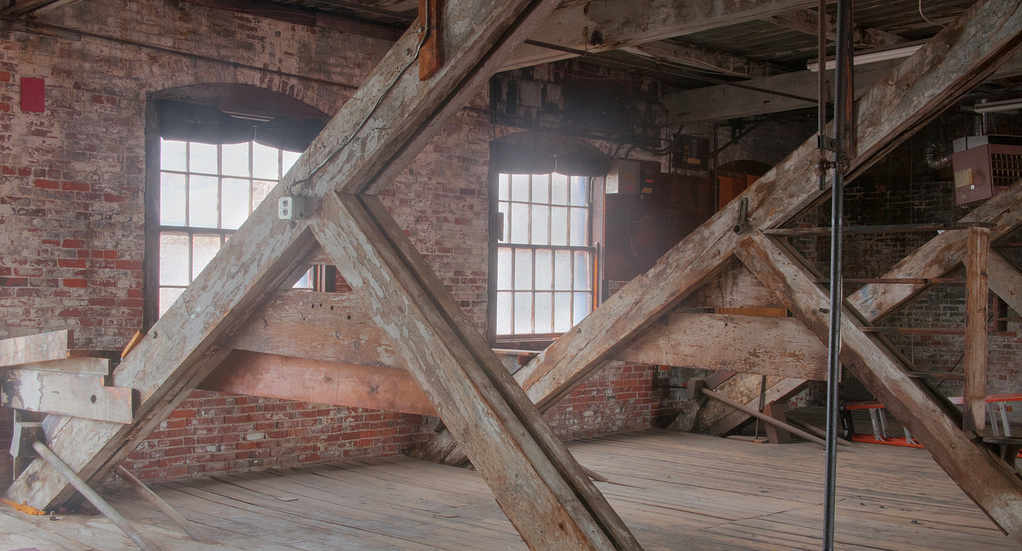 shot blast timber